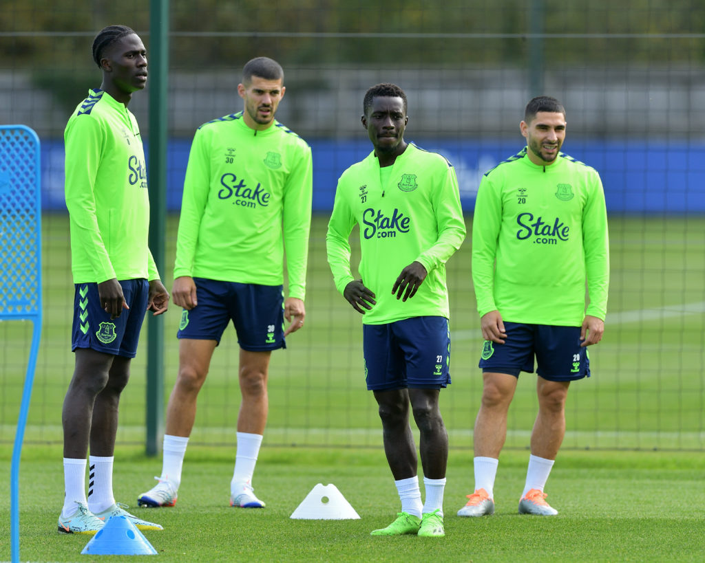 Everton Training Session