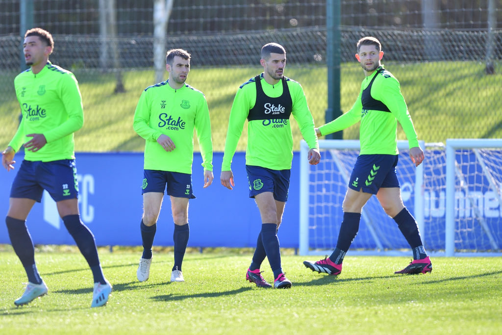 Everton Training Session