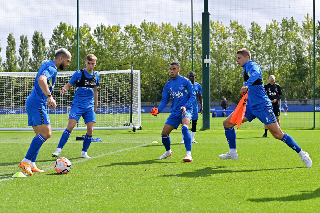 Everton Training Session