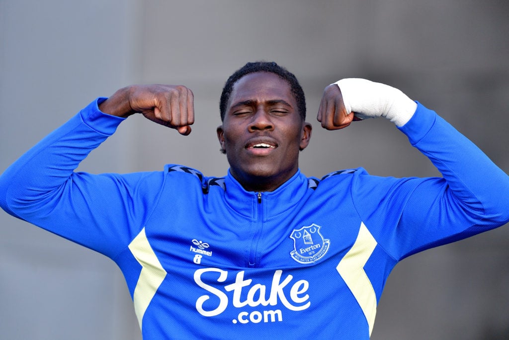 Everton Training Session
