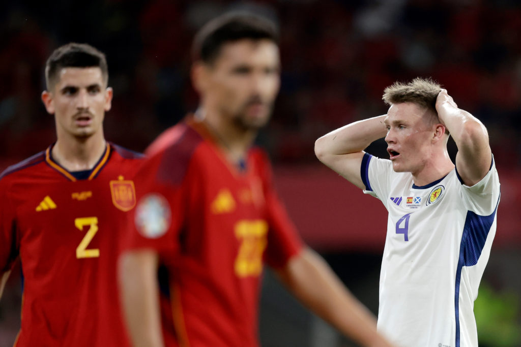 Spain v Scotland -EURO Qualifier