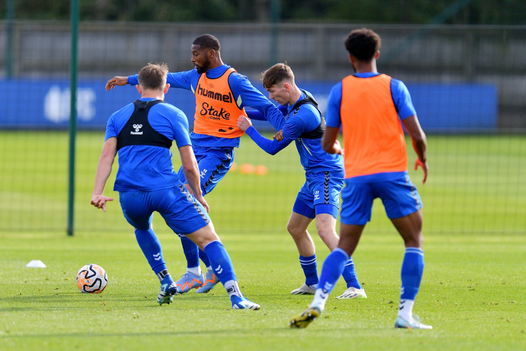 Everton Training Session