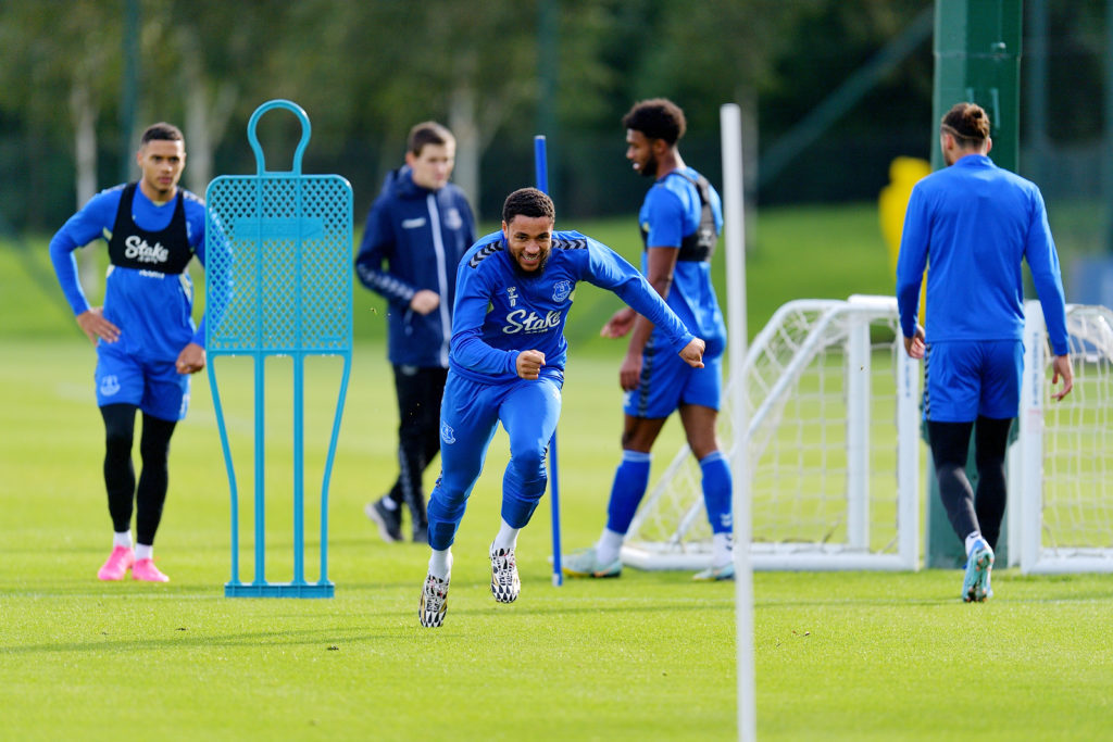 Everton Training Session