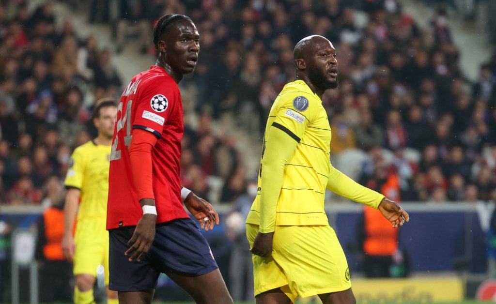 SOCCER CHAMPIONS LEAGUE 1/8 LOSC LILLE VS CHELSEA FC