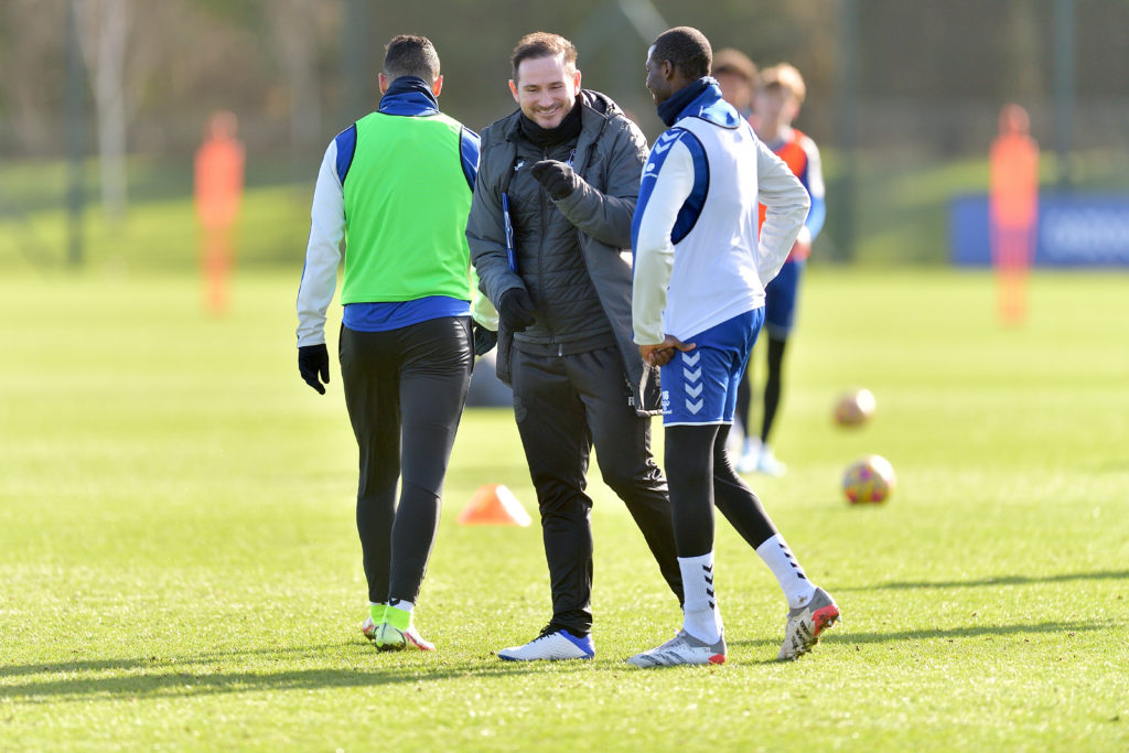 Everton Training Session