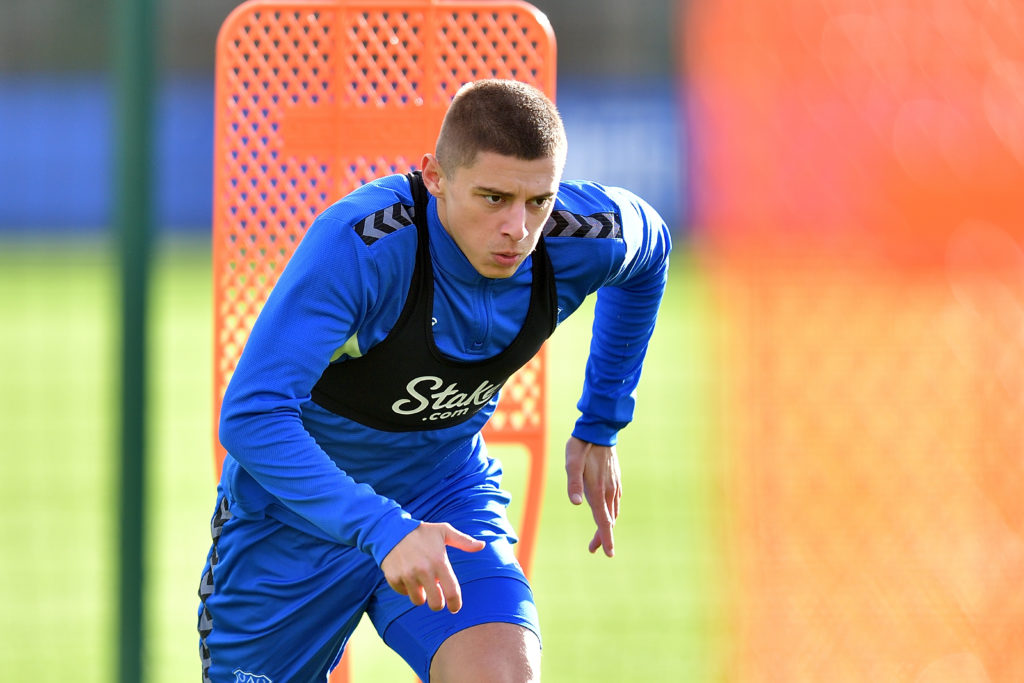 Everton Training Session