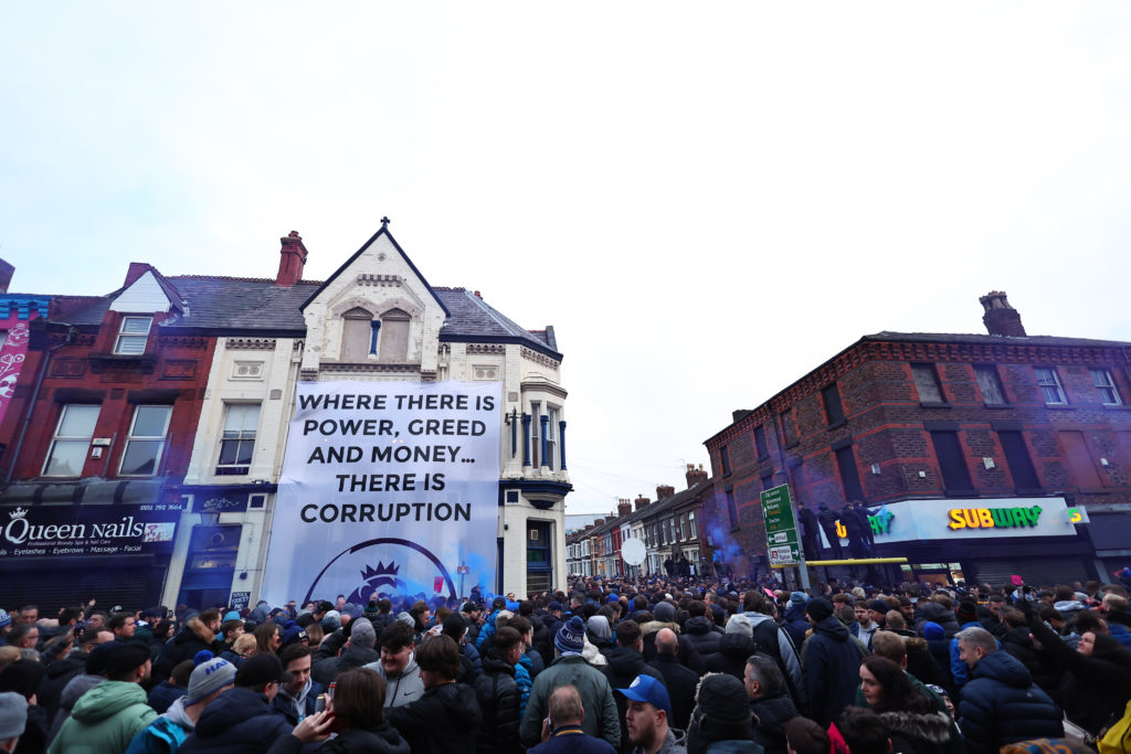 Everton FC v Manchester United - Premier League