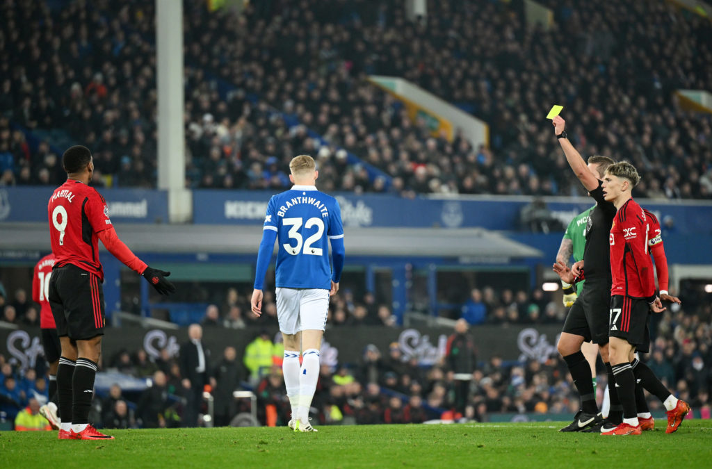 Everton FC v Manchester United - Premier League