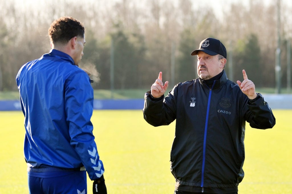Everton Training Session