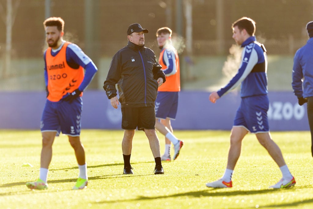 Everton Training Session