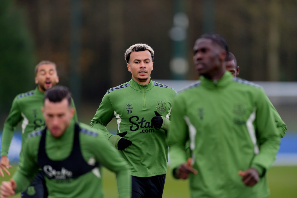 Everton Training Session