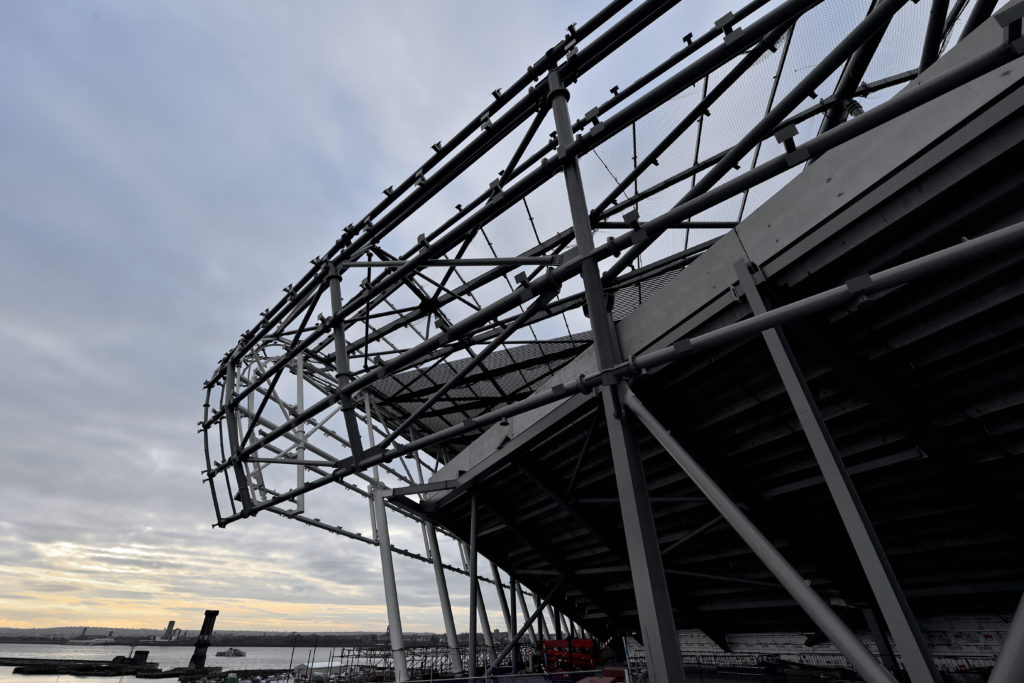 General Views of the New Everton Stadium