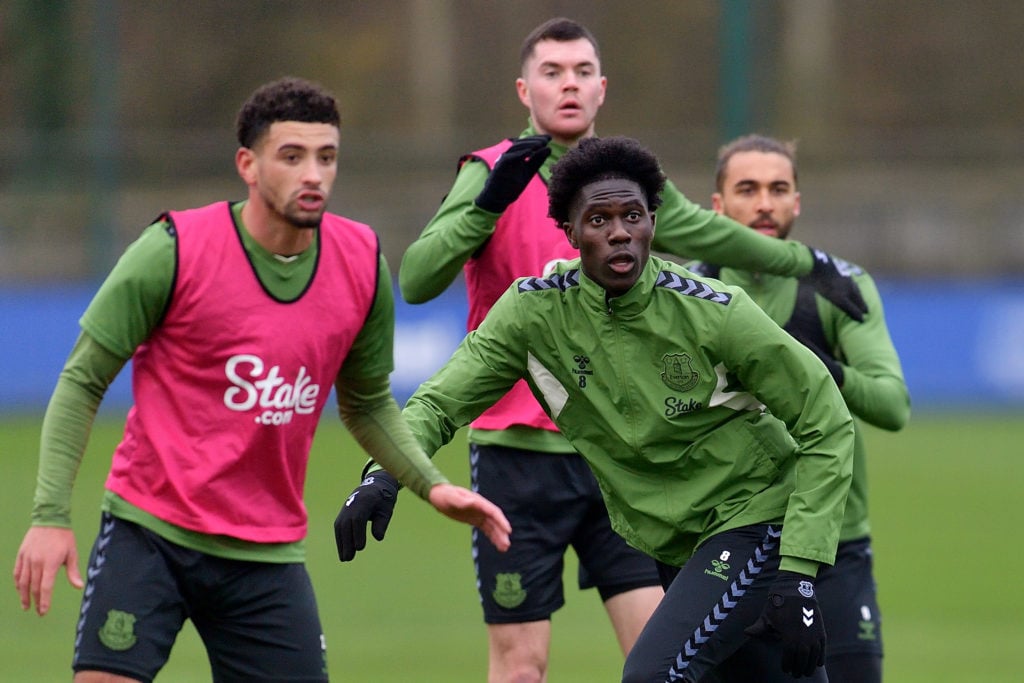 Everton Training Session