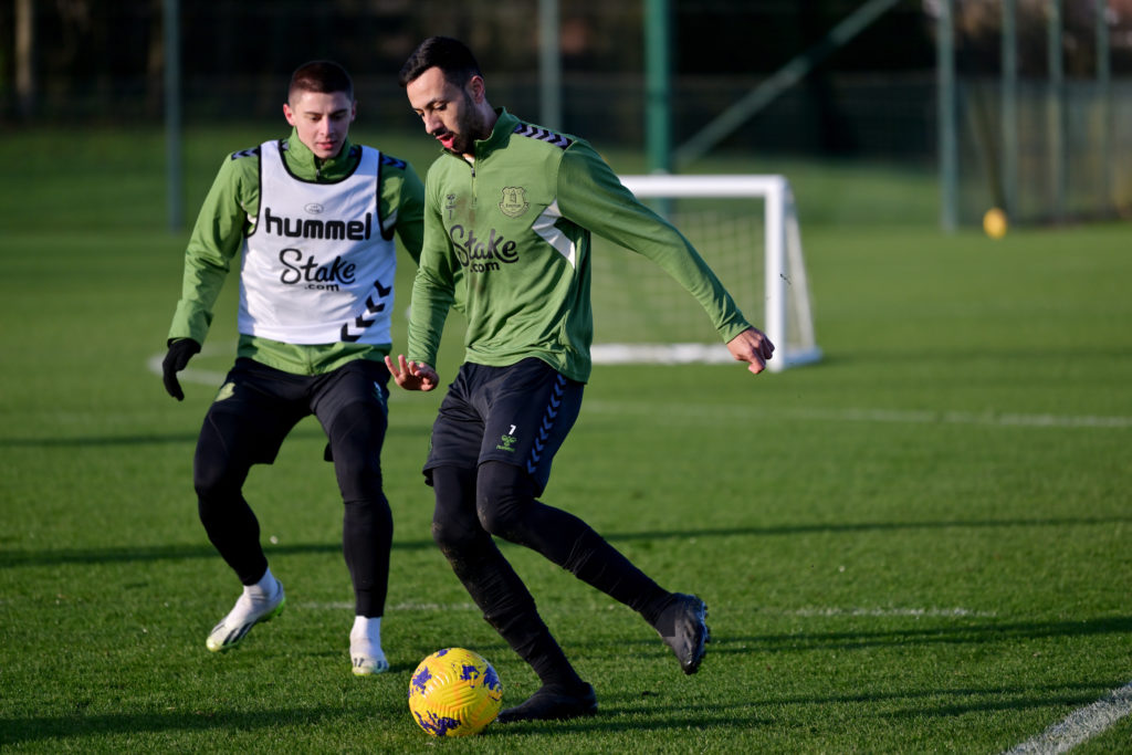 Everton Training Session