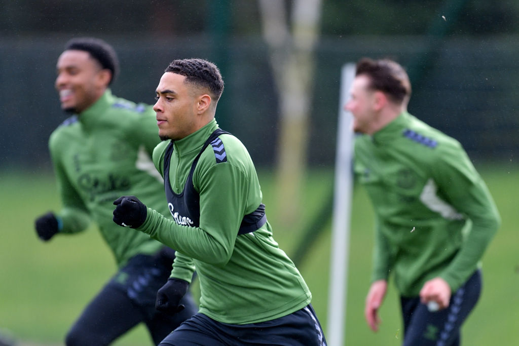 Everton Training Session