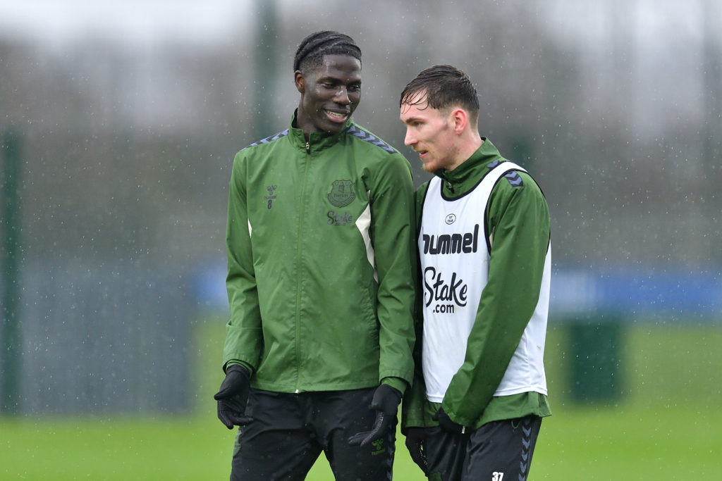 Everton Training Session