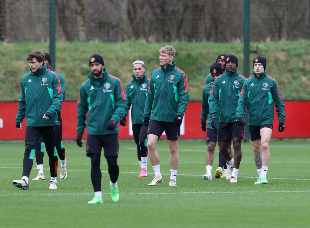 Manchester United Training Session