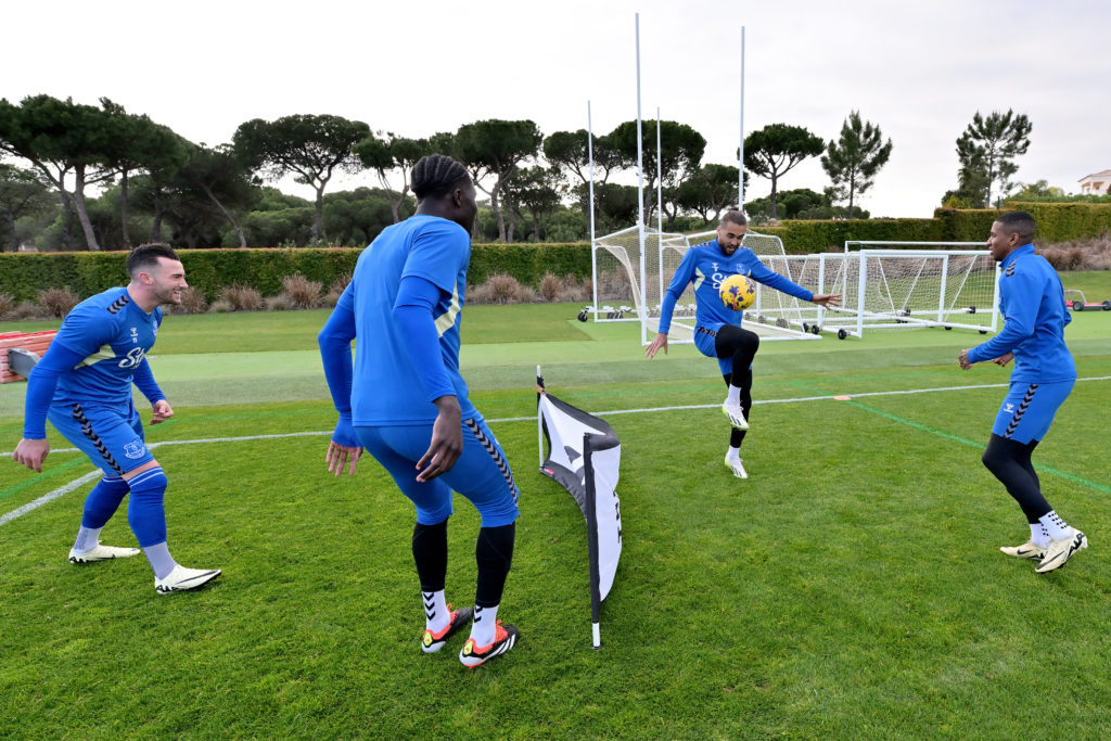 Everton Training Session