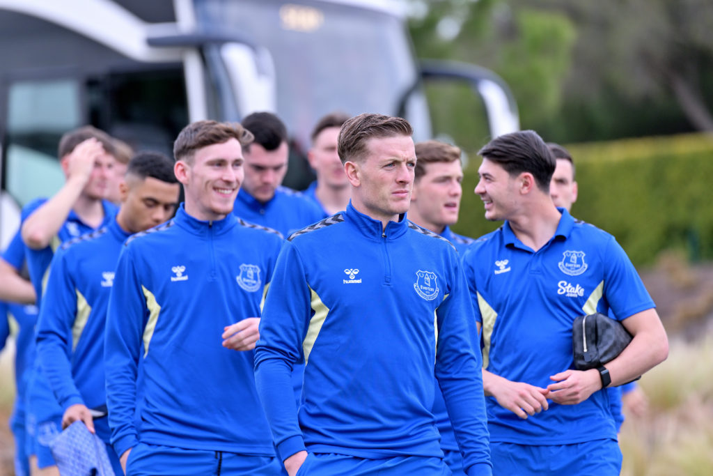 Everton Training Session