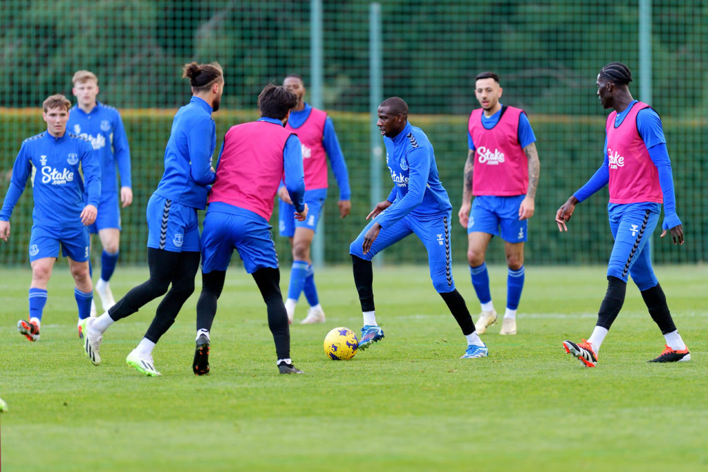 Everton Training Session