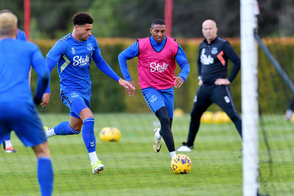 Everton Training Session