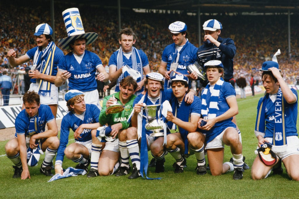 Everton 1984 FA Cup Winners