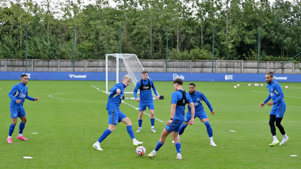 Everton Pre-Season Training SEssion