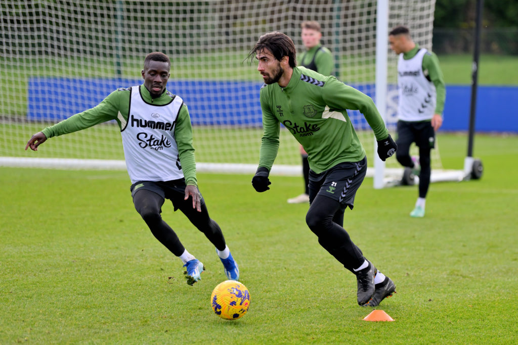 Everton Training Session
