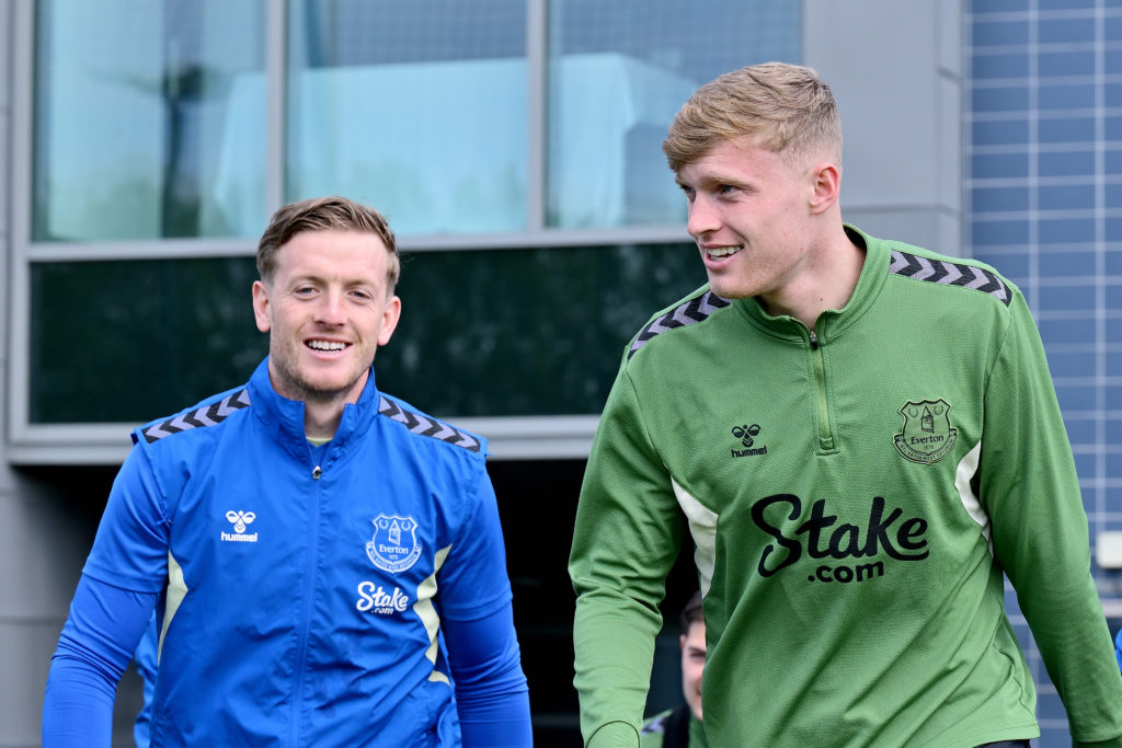 Everton Training Session