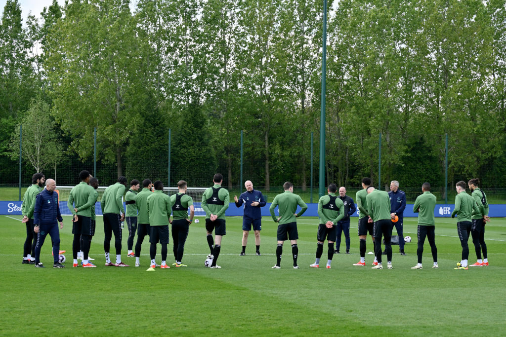 Everton Training Session