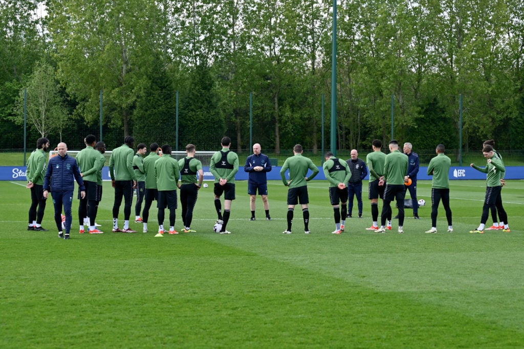 Everton Training Session