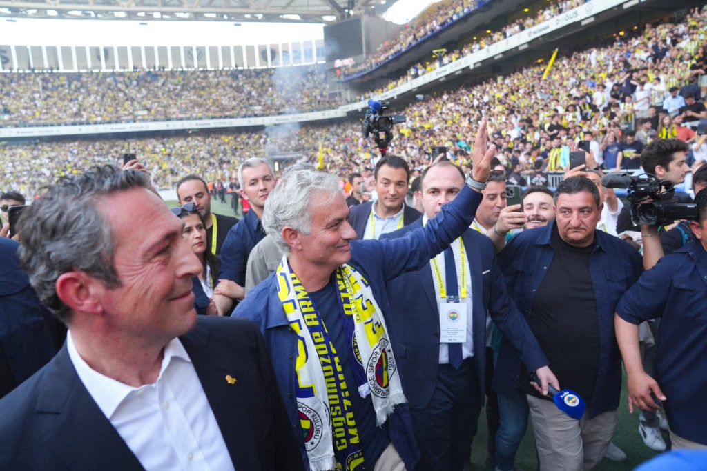 Jose Mourinho unveiled as Fenerbahce's new head coach