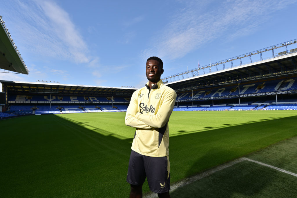 Everton Unveil New Signing Everton UNveil New Signing Tim Iroegbunam