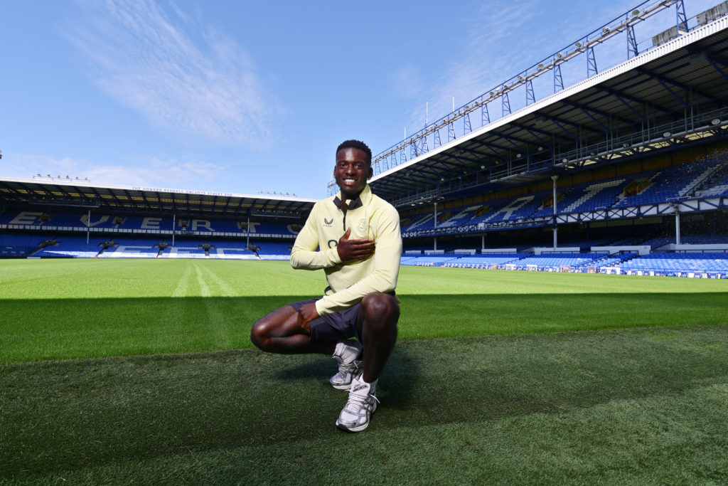 Everton Unveil New Signing Everton UNveil New Signing Tim Iroegbunam