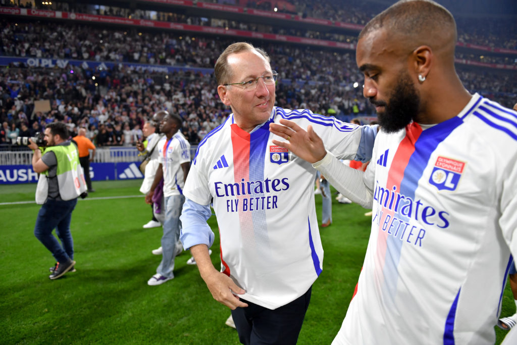 Olympique Lyonnais v RC Strasbourg Alsace - Ligue 1 Uber Eats 2023/2024