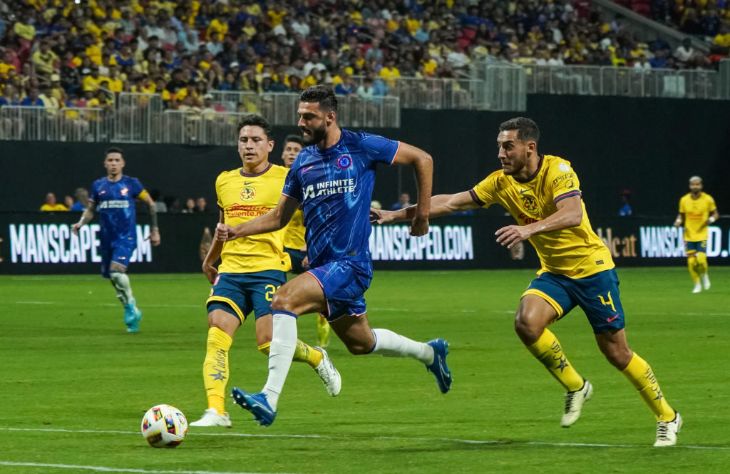 FBL-FRIENDLY-CHELSEA-CLUB AMERICA