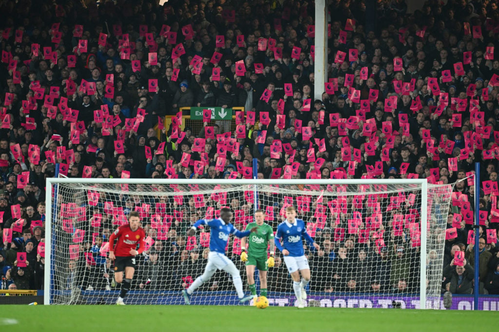 Everton FC v Manchester United - Premier League