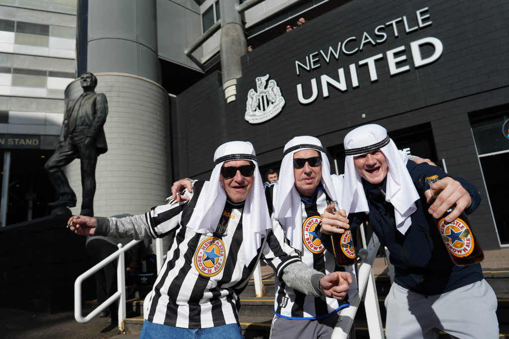 Supporters Head to St James's Park For The First Game After Newcastle United's Takeover