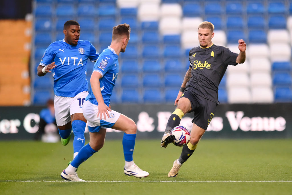 Stockport County v Everton U21 - Bristol Street Motors Trophy