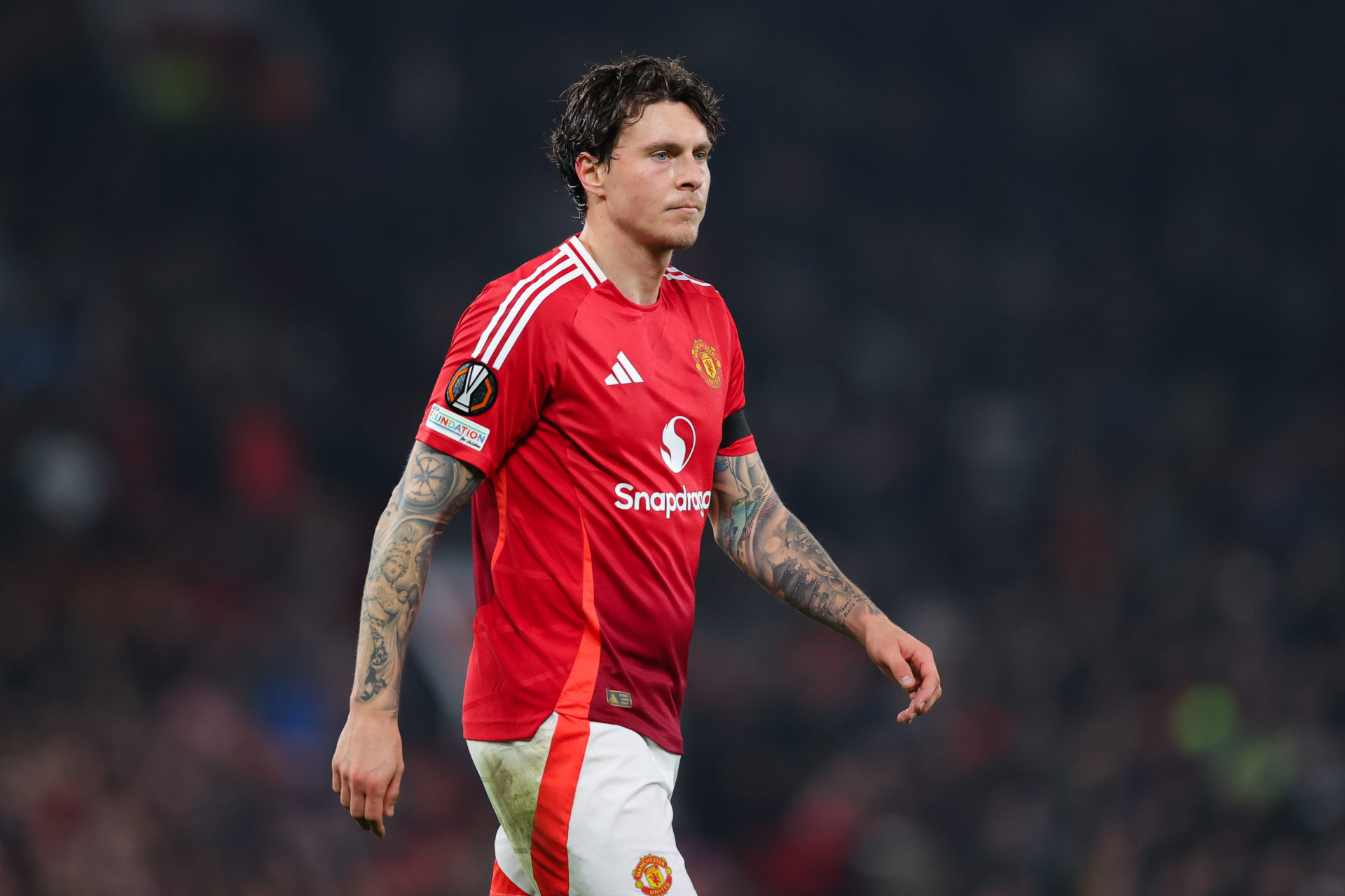 Manchester United defender Victor Lindelof.