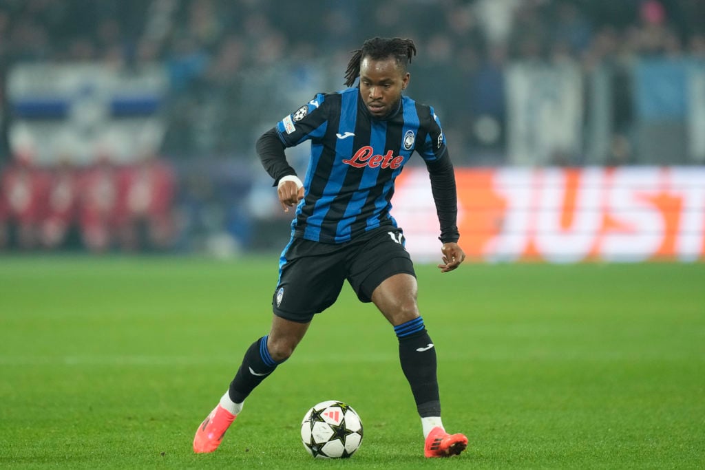 Atalanta winger Ademola Lookman in action.