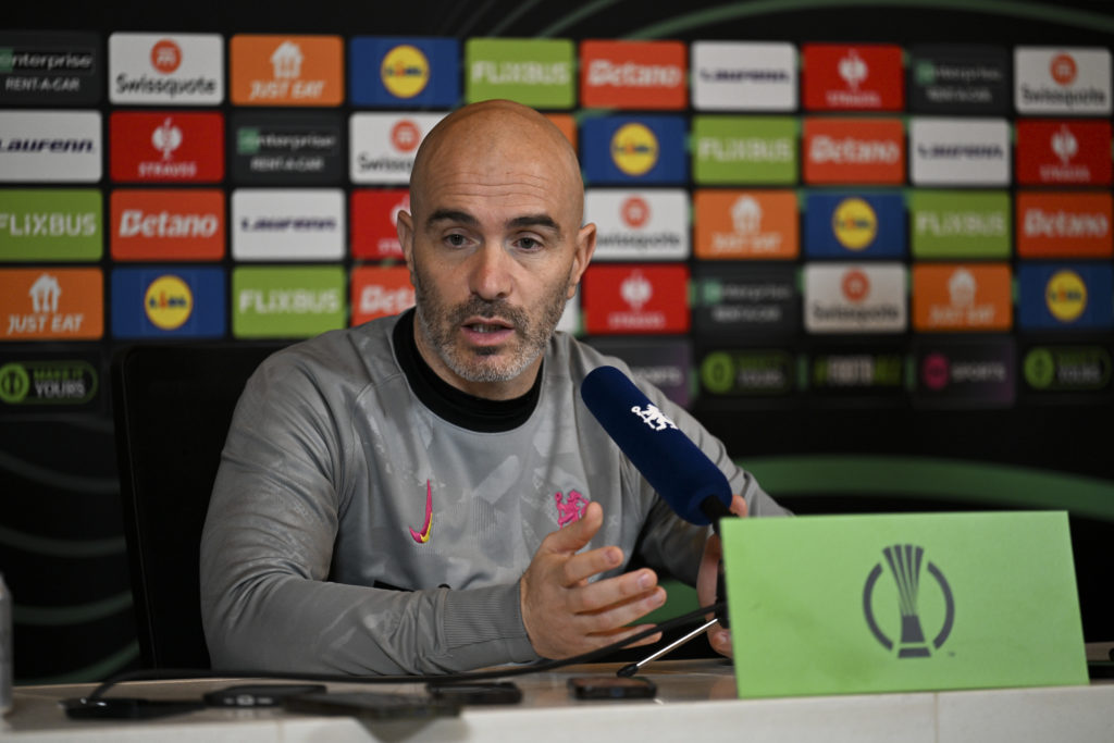 Chelsea FC Training Session And Press Conference - UEFA Conference League 2024/25 League Phase MD6