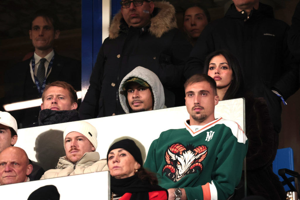 Celebrities Sightings At Como 1907 Vs Roma Football Match