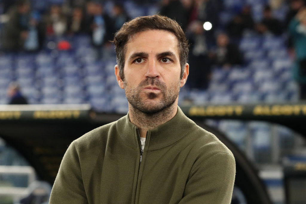 Como boss Cesc Fabregas.