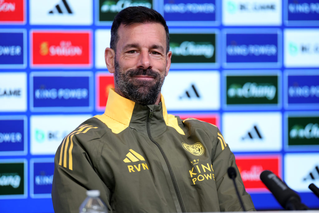 Leicester City Training Session and Press Conference