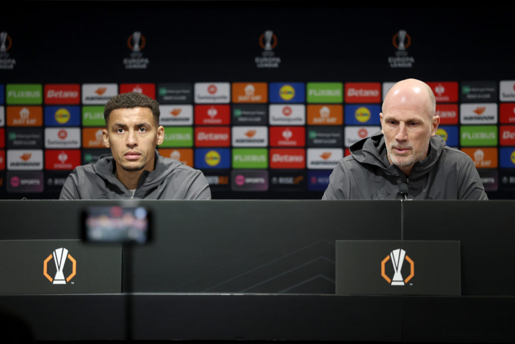 Rangers FC Training Session And Press Conference - UEFA Europa League 2024/25 League Phase MD7