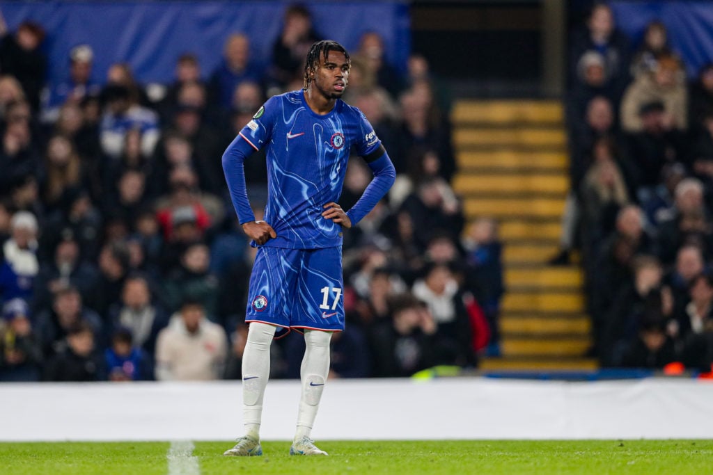 Carney Chukwuemeka of Chelsea seen during the UEFA