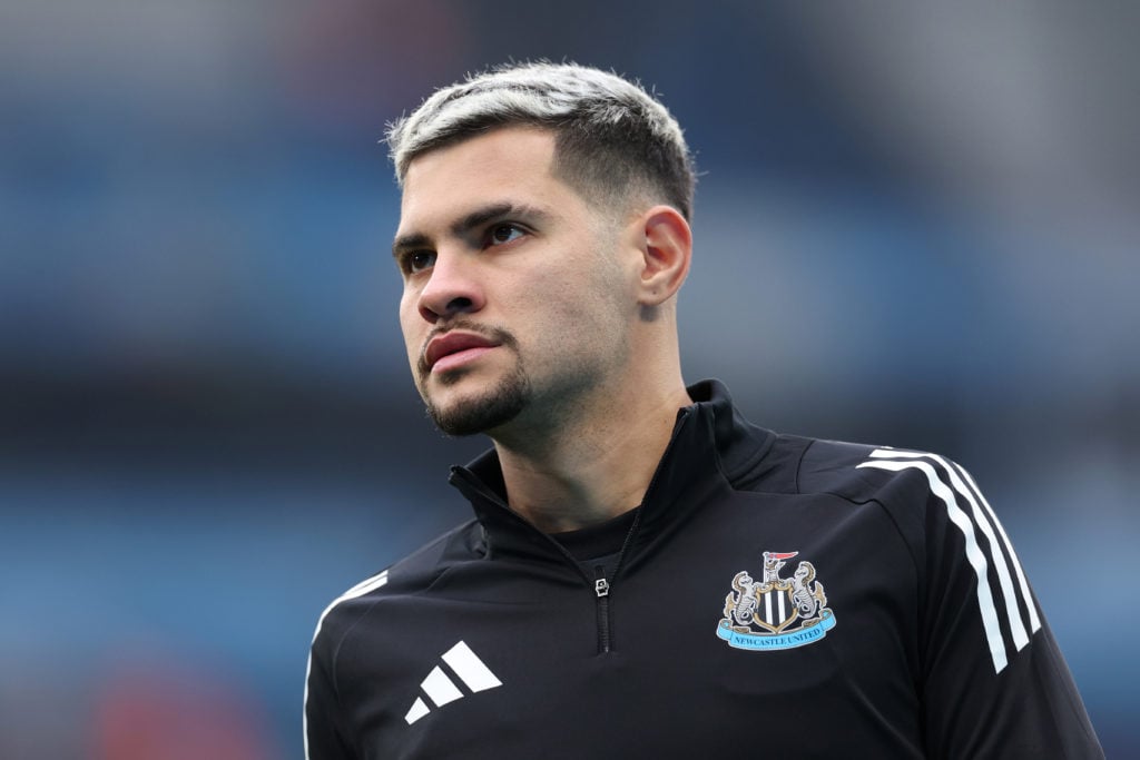 Bruno Guimaraes ahead of playing for Newcastle United.