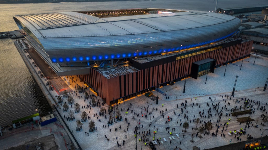New Everton Stadium Holds First Test Event