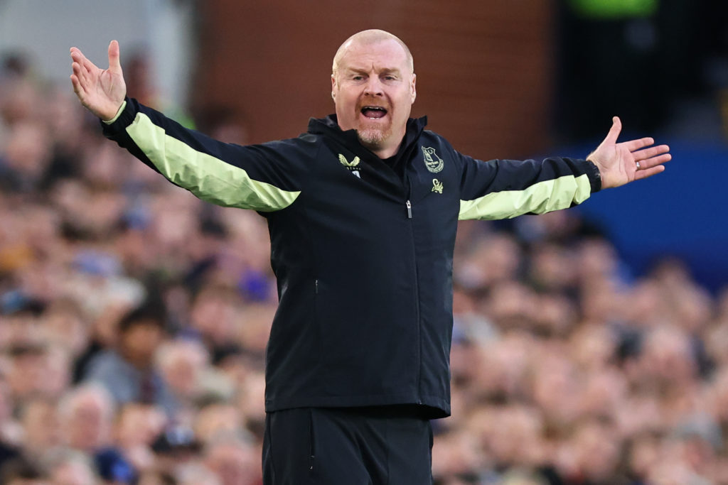 Sean Dyche during Everton FC v Nottingham Forest FC